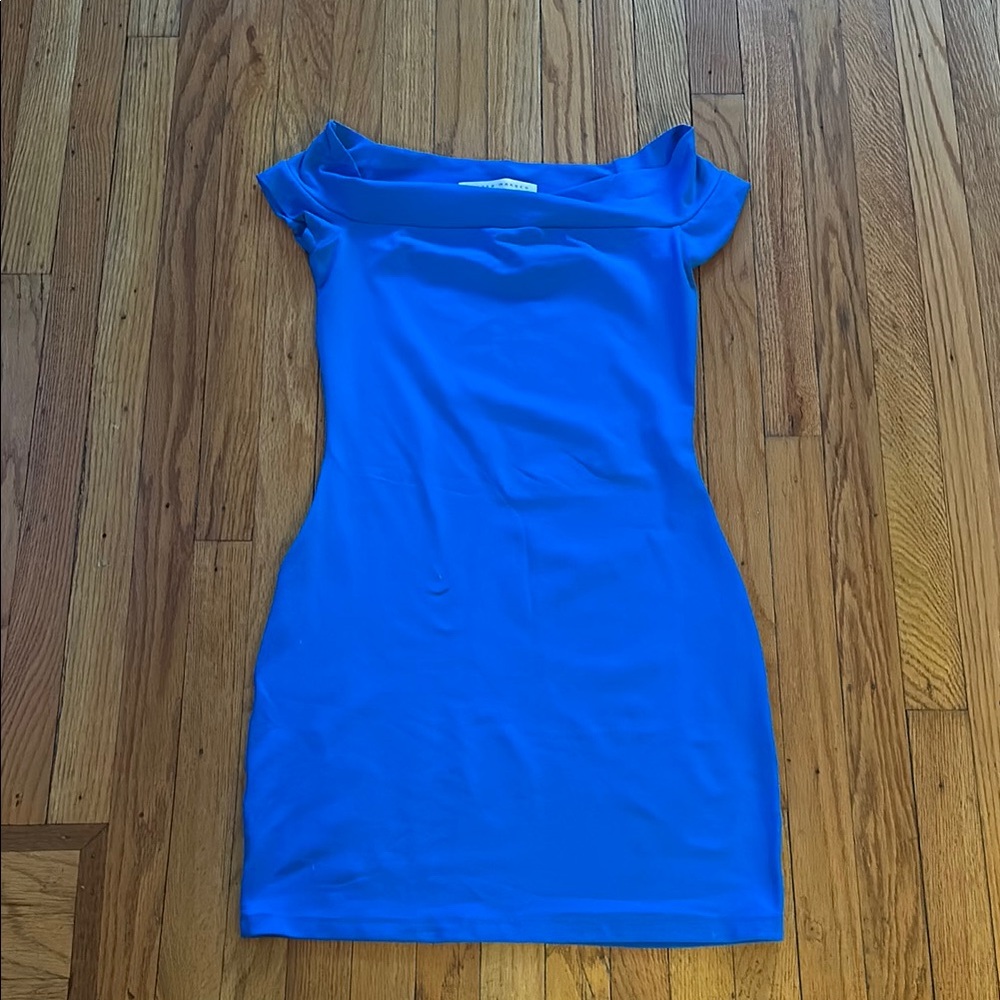 Susana Monaco Vibrant Blue Mini Dress